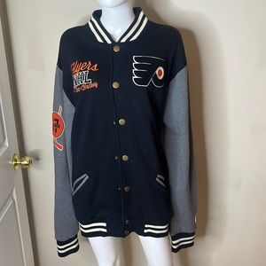 Vintage flyer hockey varsity jacket